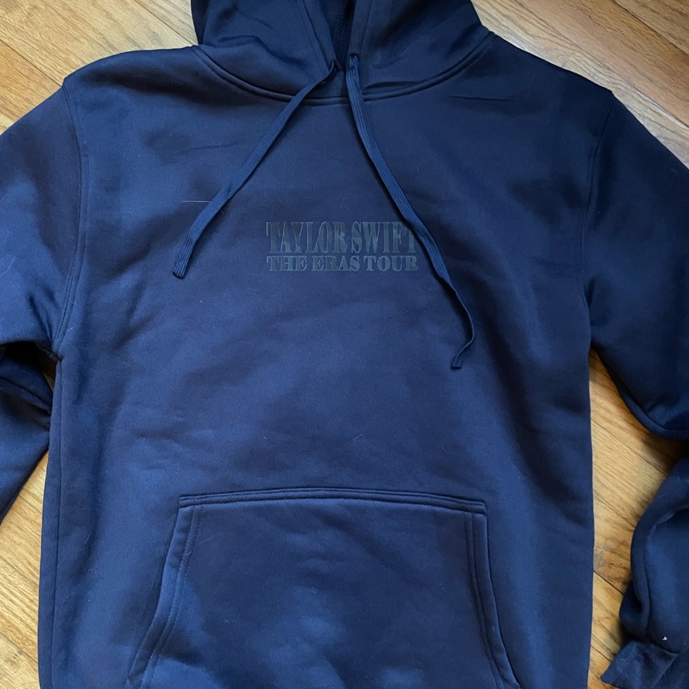 Taylor Swift Navy Blue The Eras Tour Hoodie